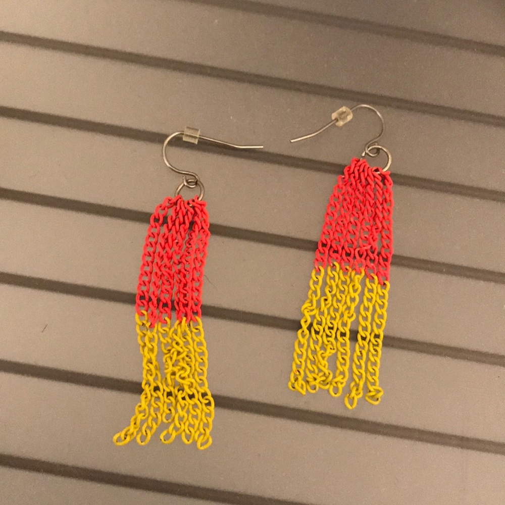 Long earrings